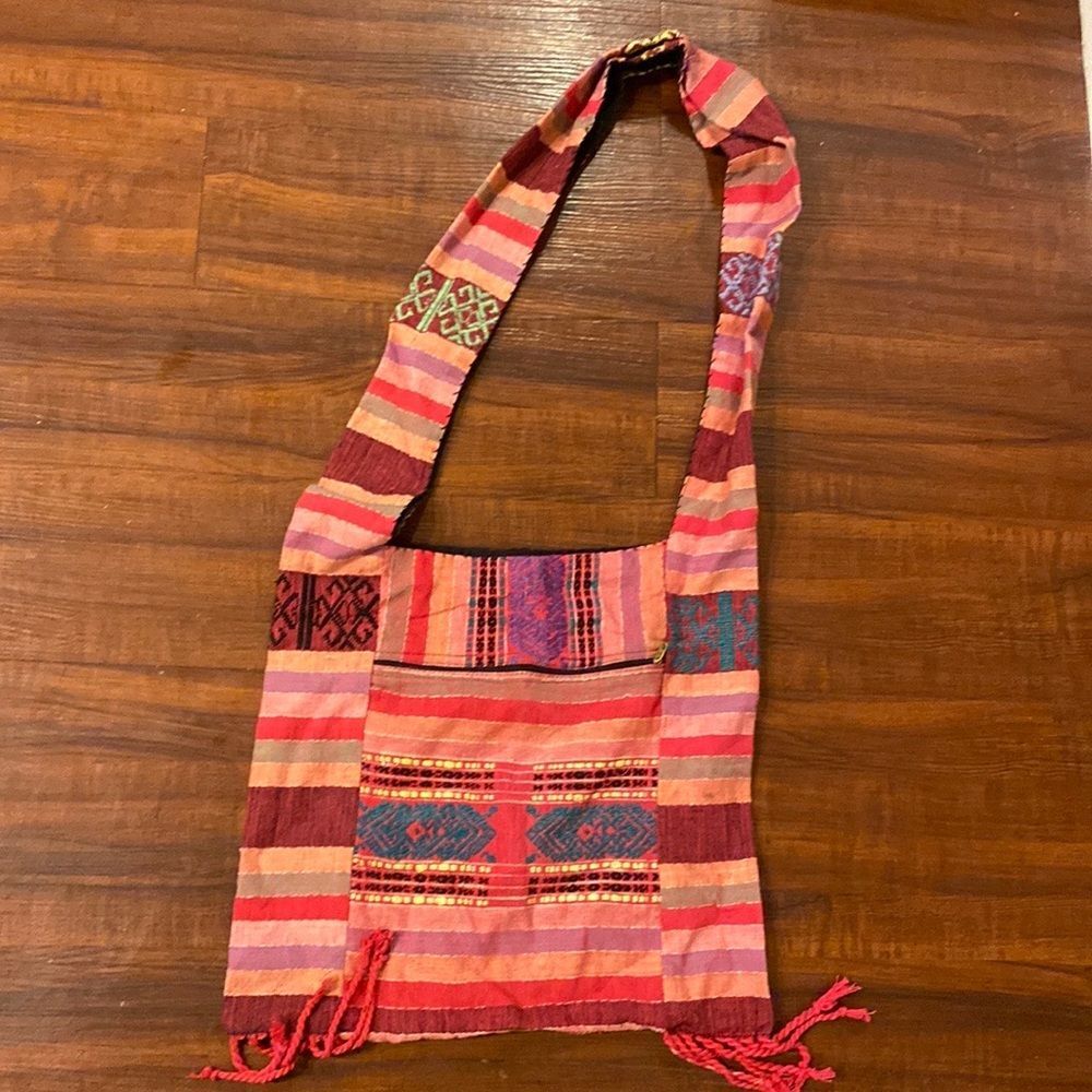 Bohemian HAND MADE bag from Peru NEW Never Used Tote Bag - Patchwork